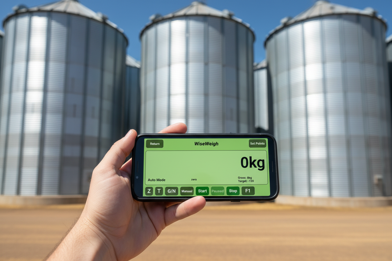 WiseWeigh BTM-V1 - Close Silos Corrected Screen